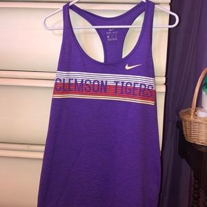 Clemson Nike Dri-Fit Tank